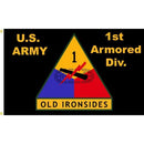 US Army 1st Armored Division Flag - Flagladyusa