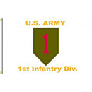 US Army 1st Infantry Division Flag - Flagladyusa