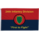 US Army 24th Infantry Division Flag - Flagladyusa