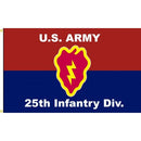 US Army 25th Infantry Division Flag - Flagladyusa