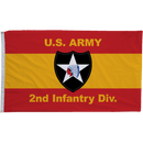 US Army 2nd Infantry Division Flag - Flagladyusa