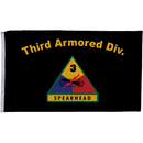 US Army 3rd Armored Division Flag - Flagladyusa