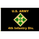US Army 4th Infantry Division Flag - Flagladyusa