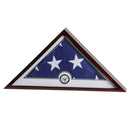 U.S. Navy Flag Display Case - Flagladyusa