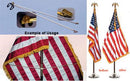 U.S. State Indoor Mounted Set - Deluxe - Flagladyusa