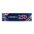 USA America 250 3" X 12" Bumper Sticker - Flagladyusa