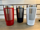 USA Flag Tumbler - 20 oz - Flagladyusa