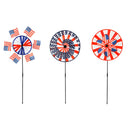 USA Pinwheel Spinners (Sold Separately) - Flagladyusa