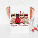 Valentine's Day Cats Happy Meowentines Kitchen Towel - Flagladyusa