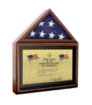 Veteran Flag and Display Case - Flagladyusa