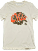 Vintage Football Ohio (Brown & Orange) - Flagladyusa