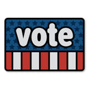 VOTE RECTANGLE MAGNET - Flagladyusa