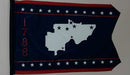 Washington County Ohio Flag - 3x5 Feet - Flagladyusa