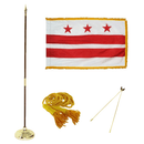 Washington DC Indoor Mounted Sets - Flagladyusa