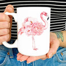 Watercolor Flamingo 15 oz Mug - Flagladyusa