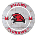 Weathered Helmet Sign Miami of Ohio Redhawks - Flagladyusa