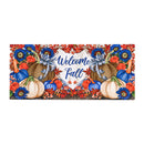 Welcome Fall Neutral Sassafras Mat - Flagladyusa