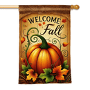 Welcome Fall Pumpkin - Flag Lady Limited 2024 Edition - Flagladyusa