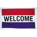 WF - 3 3X5 FT NYL - GLO WELCOME / S - Flagladyusa