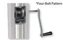 Winches for Use w/ Wire Based Internal Halyard Systems - Flagladyusa