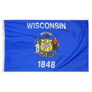Wisconsin Flags - Flagladyusa