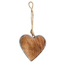 Wood Decor - Heart - Small - Flagladyusa