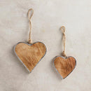Wood Decor - Heart - Small - Flagladyusa