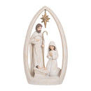 Woodland Nativity Distressed White - Flagladyusa