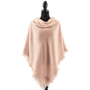 Wrapped in Love Scarf - Plaid, Grey, Blush - Flagladyusa