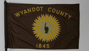 Wyandot County Ohio Flag - 3x5 Feet - Flagladyusa