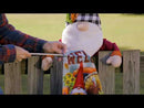 Gnome Fence Friend Flag Hanger
