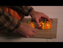 LED Ceramic Light Up Pumpkin Table Decor