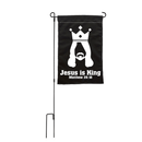 Jesus is King Flags - Flagladyusa