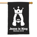 Jesus is King Flags - Flagladyusa